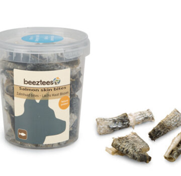 Beeztees Beeztees Zalmhuid Bites 75g