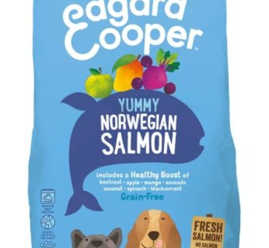 Edgard & Cooper Hondenvoer Adult Hypoallergeen Zalm 2.5kg