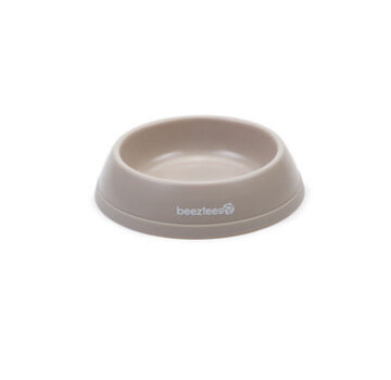 Beeztees Beeztees Kattenvoerbak Plastic Beige 14,5x14,5x3,5 cm (200 ml)