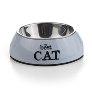 Beeztees Beeztees Best Cat Kattenvoerbak Grijs 14,5x14,5x5 cm (160 ml)