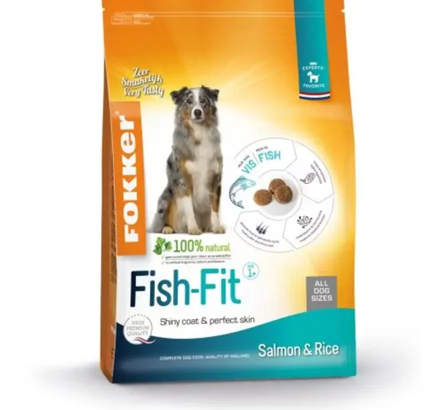 Fokker Dog Fish-Fit Adult Zalm 2.5kg