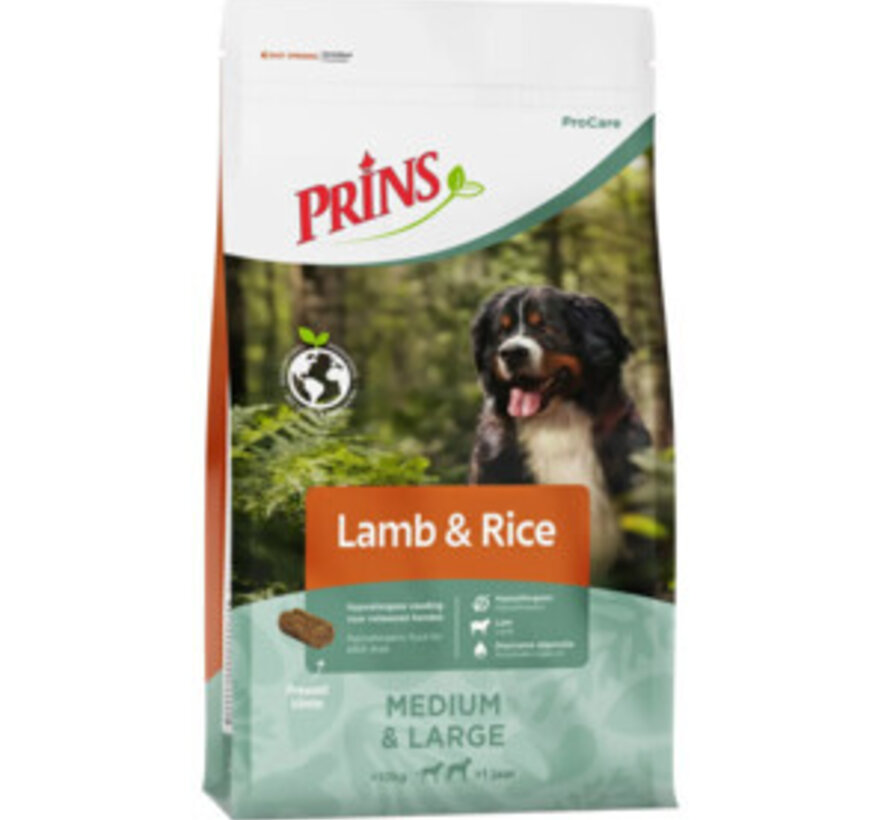 Prins Procare Adult Lam&Rijst 12kg