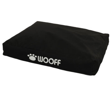 Wooff All Weather Matras ortho Zwart  Medium  75x55x15 cm