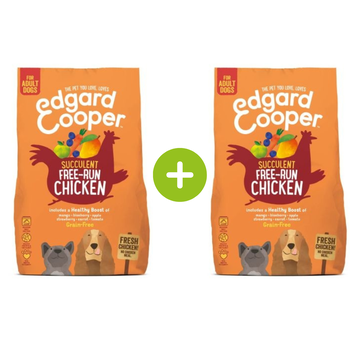 Edgard & Cooper 2x12kg Edgard & Cooper Hondenvoer Adult Kip