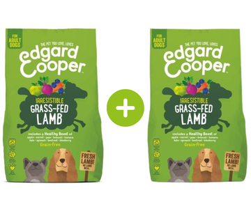 Edgard & Cooper 2x12kg Edgard & Cooper Hondenvoer Adult Lam