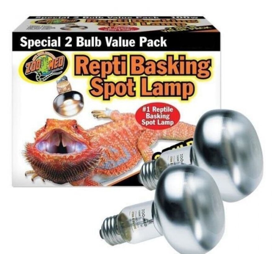 Zoo Med Repti Basking Spot Lamp 40W Value Pack