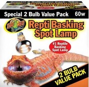 Zoo Med Zoo Med Repti Basking Spot Lamp 60W Value Pack