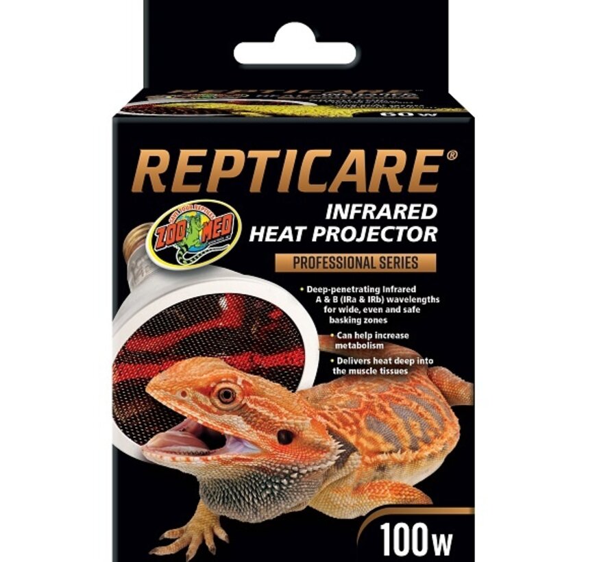 Zoo Med Repticare Infrared Heat Projector 100W