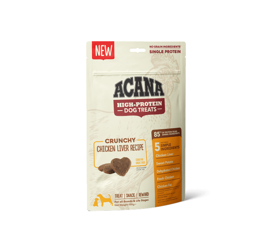 Acana High-Protein Kip Hondensnack (100 Gr)