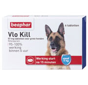 Beaphar Beaphar Vlo Kill Hond boven 11kg (6 tab)