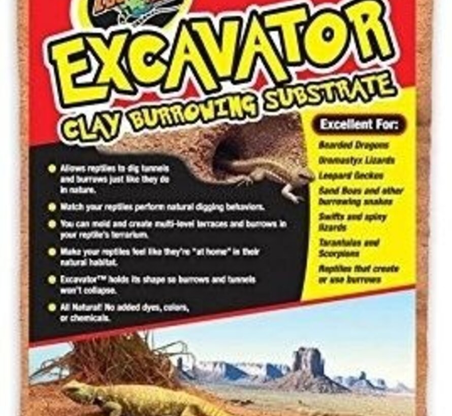 Zoo Med Excavator Clay Substrate 9kg