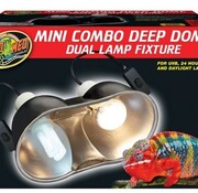 Zoo Med Zoo Med Mini Combo Deep Dome Lamp Fixture