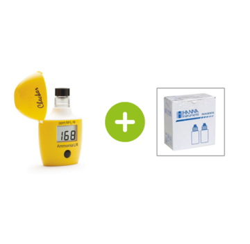 Hanna Instruments Combi Deal: Hanna Checker Ammonia + Reagentia (25 tests)