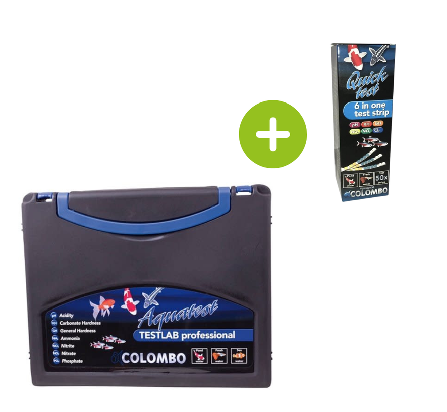 Combi Deal: Colombo Test Lab + Quicktest 6way (50 strips)