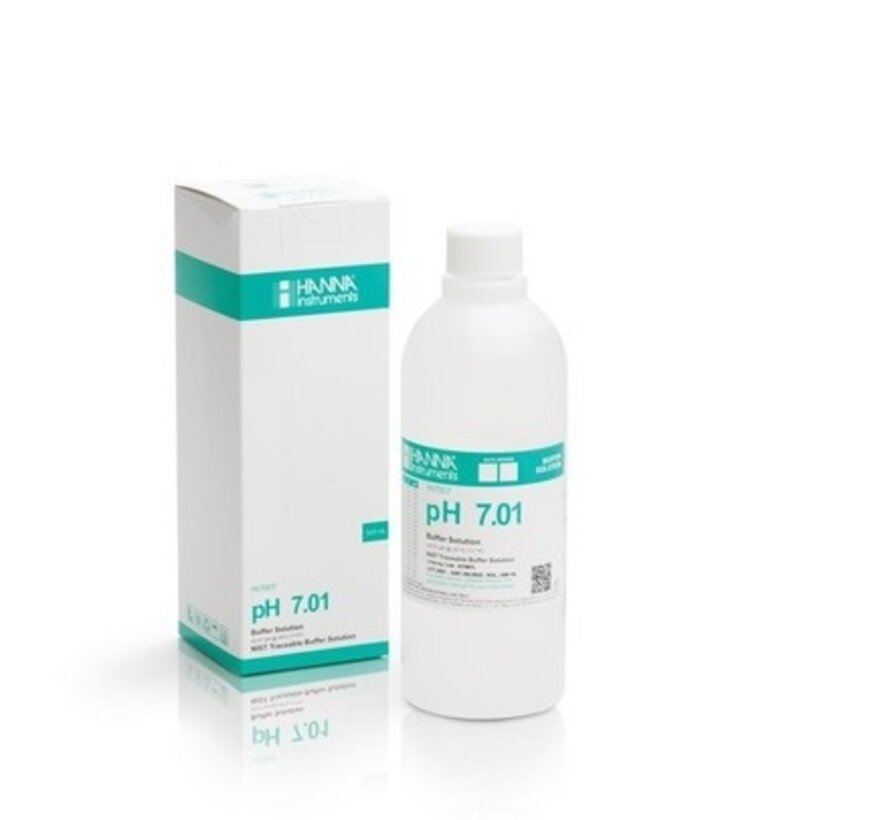 Hanna Kalibratievloeistof pH 7,01 (fles 500 ml)