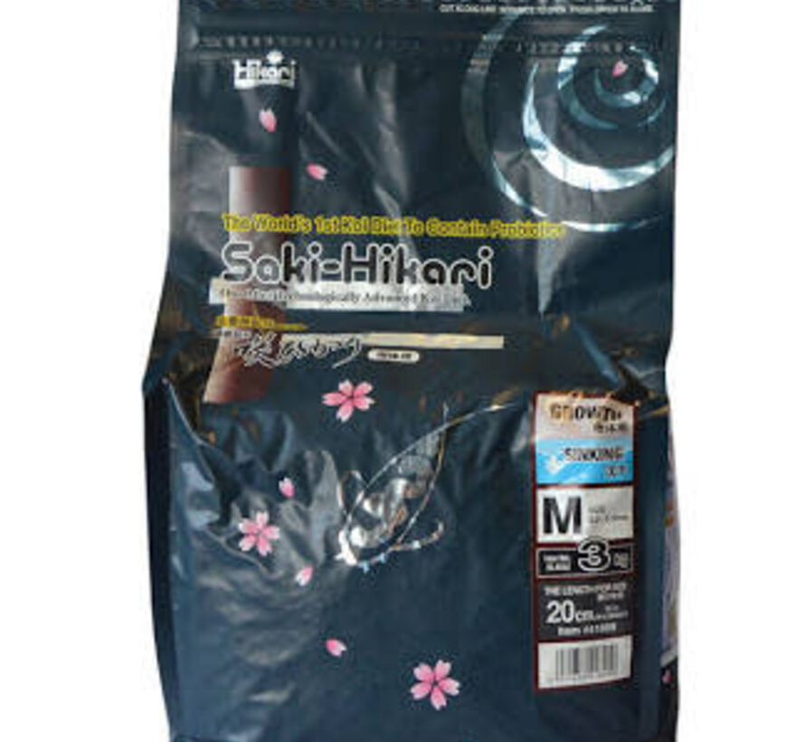 Saki Hikari Growth Sinking Medium 3kg