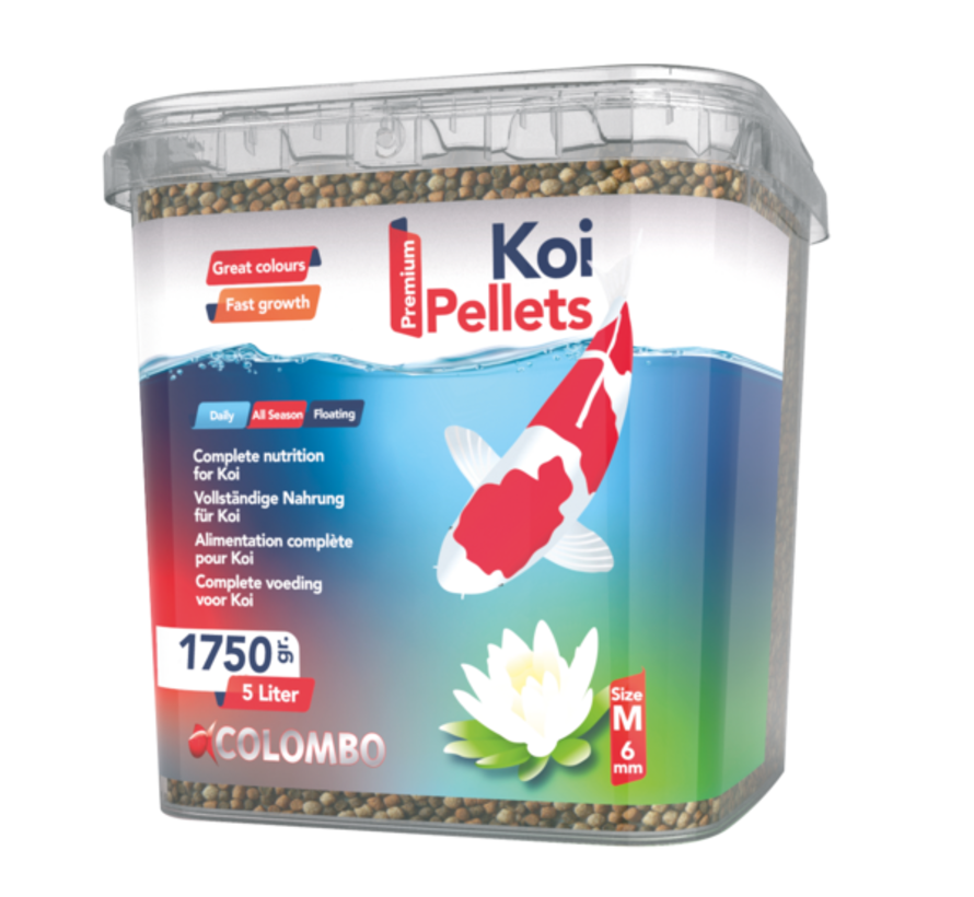 Colombo Koi Pellets Medium 5l