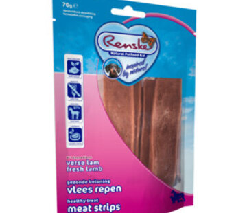 Renske Renske Beloning Vleesrepen Lam 70g