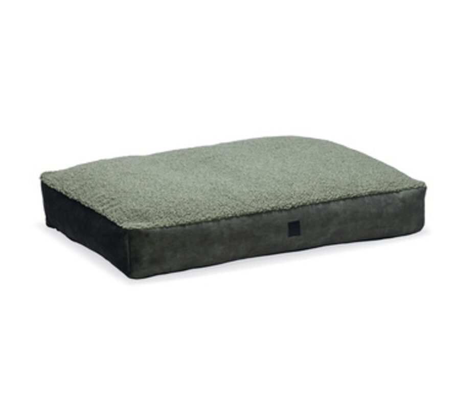 Designed By Lotte  Yndis Hondenkussen Bouclé Groen 100x70x15 cm
