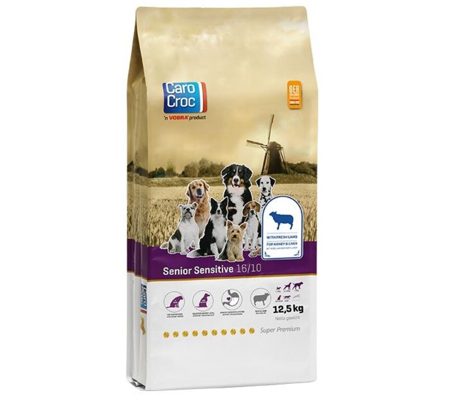CaroCroc Senior sensitive 12,5kg