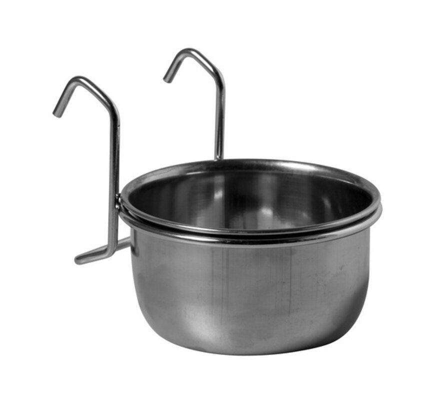 RVS bak met ophangbeugel 0.29l ø9 cm