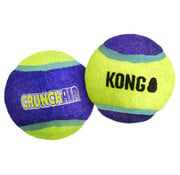 Kong CrunchAir Balls Geel|Paars  Medium  Ø6.5 cm