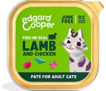 Edgard & Cooper Edgard&Cooper Kat Adult Paté Lam&Kip 85gr