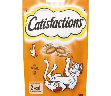Catisfactions Catisfactions Kattensnoepjes Kip 60g