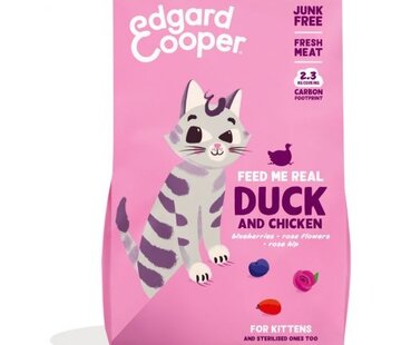 Edgard & Cooper Edgard&Cooper Kat Kitten Brok Eend&Kip 325gr