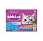 Whiskas 7+ Vis Selectie In Gelei Zalm & Tonijn 12x85gr
