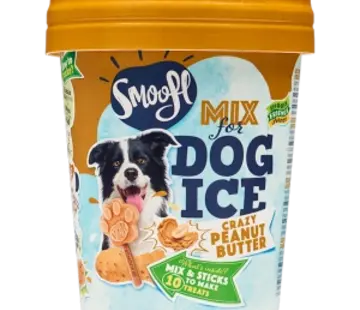 Smoofl Smoofl Honden Ijsmix Pindakaas 160g