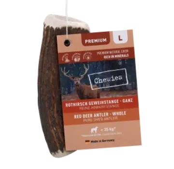 Chewies Chewies Edelhertengewei Heel L 160g