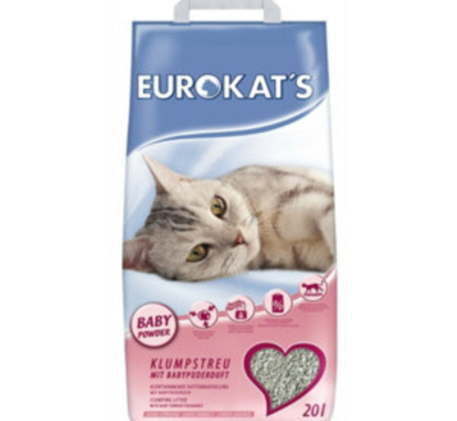 Eurokat's Kattenbakvulling Babypoedergeur 20L