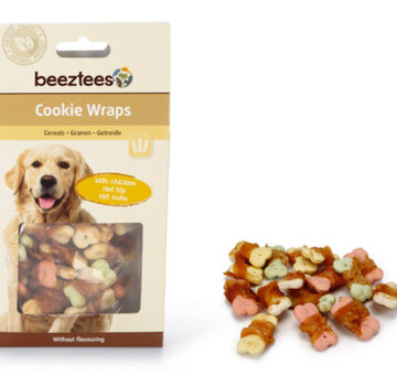 Beeztees Beeztees Cookie Wraps 100g