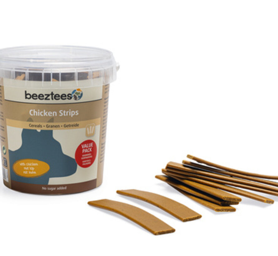 Beeztees Chicken Strips Voordeel 500gr