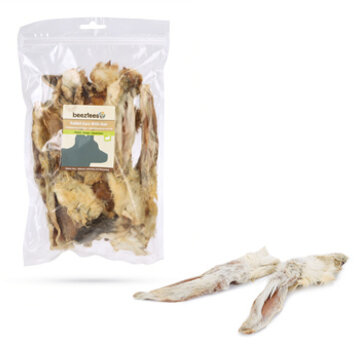 Beeztees Beeztees Konijnenoren met Haar 200g