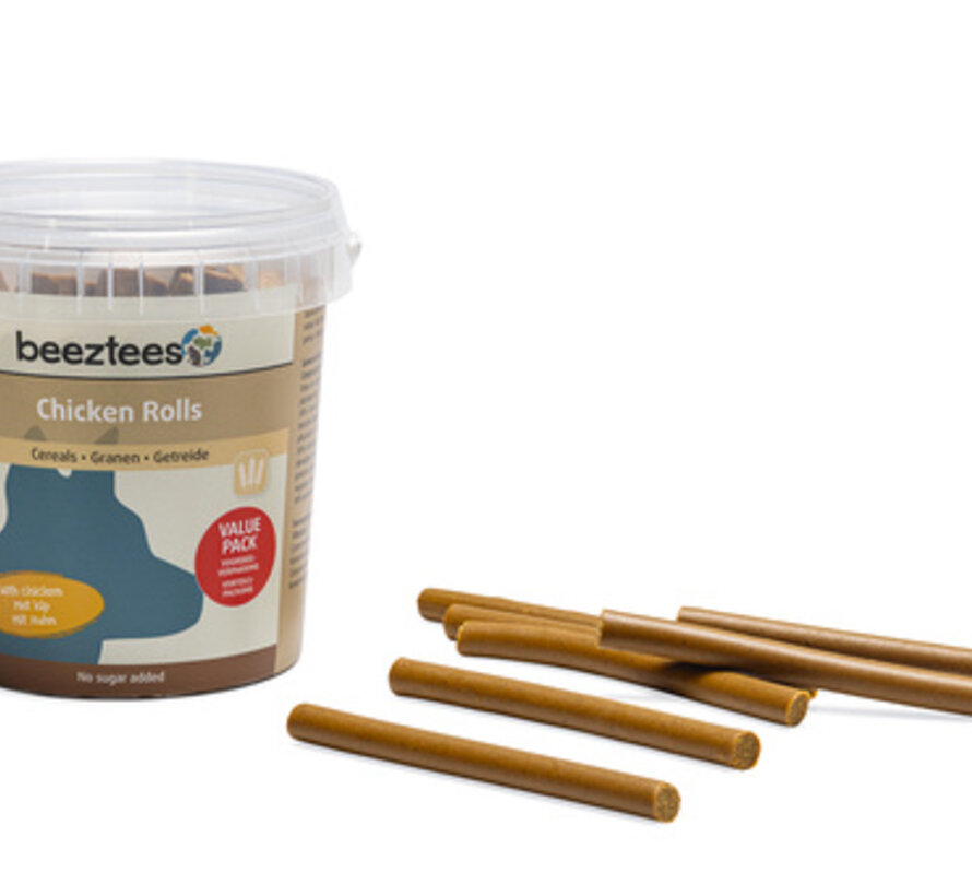 Beeztees Chicken Rolls Voordeel 500g