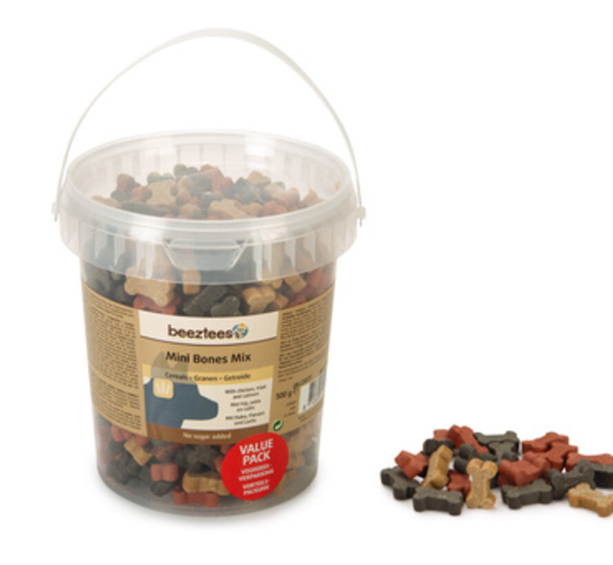 BZ MINI BONES MIX VRDL 500G