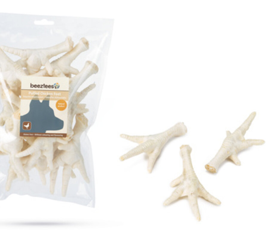 Beeztees Kippenpoten Gepoft 200g
