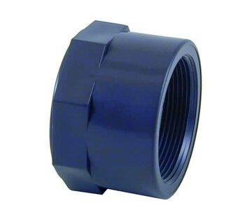 PVC eindkap ½" bi.dr. PN10
