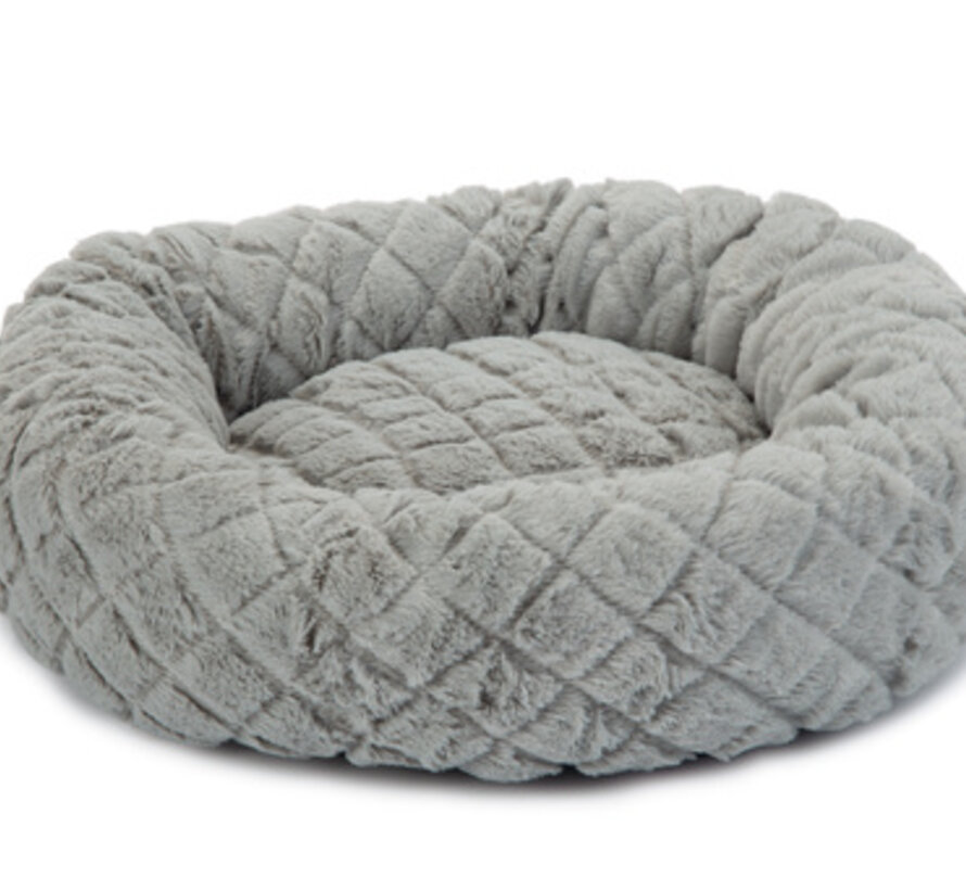 Beeztees Levisa Kattenmand Pluche Grijs 43x43x13cm