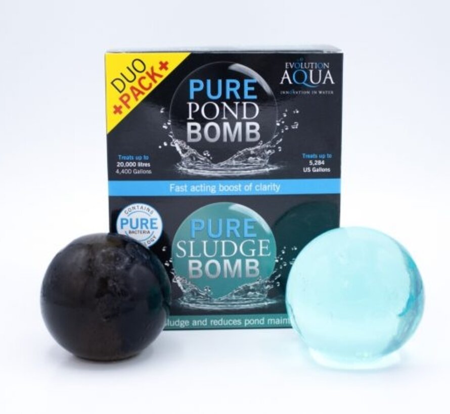 Duo pack Sludge Bomb + Pure Bomb