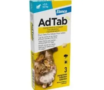 Adtab AdTab Kat Kauwtabl >2,0-8,0kg 3tabl