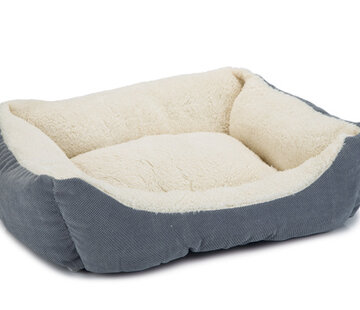 Beeztees Beeztees Mogina Kattenmand Pluche Blauw 45x37x18cm