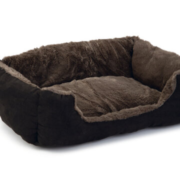 Beeztees Beeztees Baboo Kattenmand Taupe/Zwart 48x37x18cm