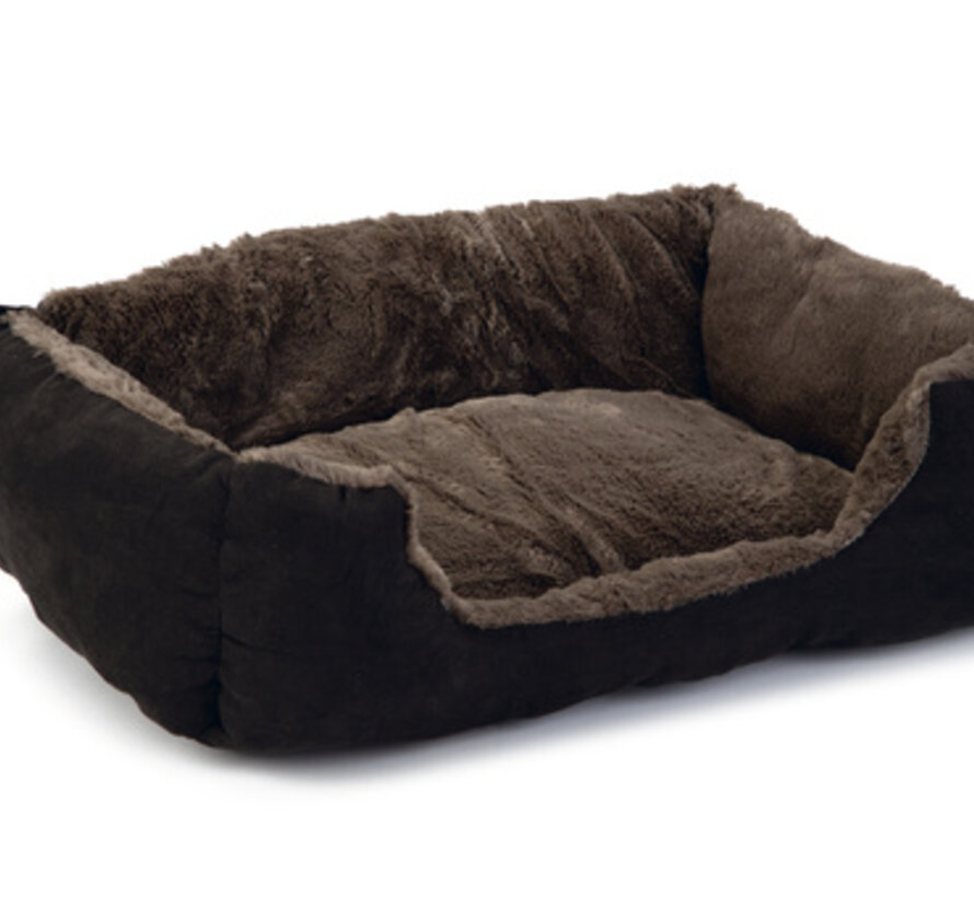 Beeztees Baboo Kattenmand Taupe/Zwart 48x37x18cm