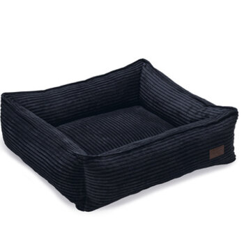 Designed By Lotte Ribbed Hondenmand Antraciet 65x60x20cm
