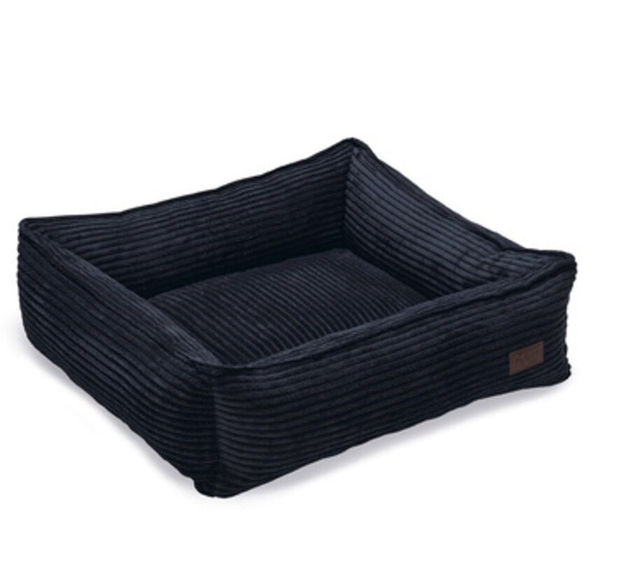 Designed By Lotte Ribbed Hondenmand Antraciet 65x60x20cm