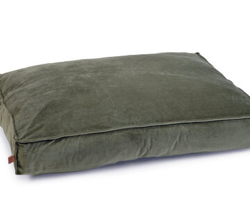 Designed by Lotte Nalino Hondenkussen Fluweel Groen 100x70x15cm