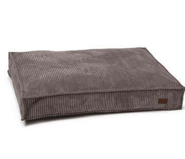 Designed By Lotte Ribbed Hondenkussen Bruin 100x70x15cm